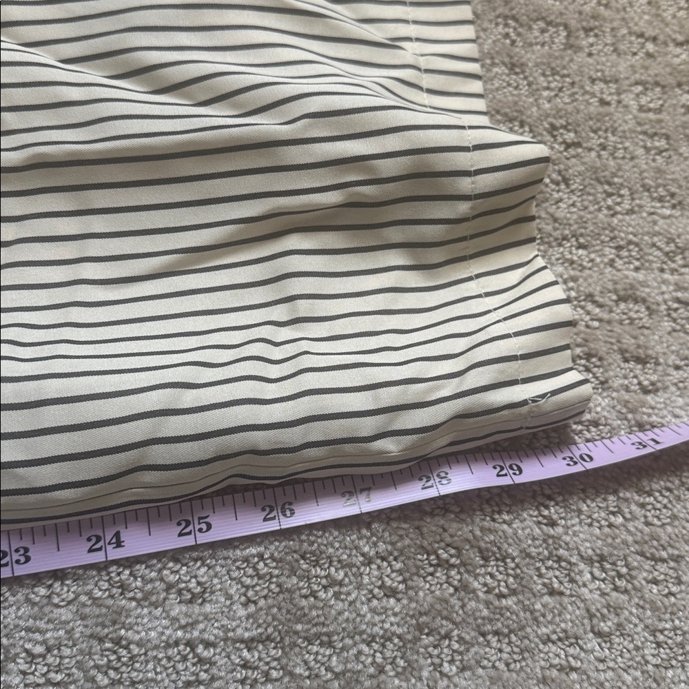 Greylin Stefani Pull Up Trouser Pants Striped Wide Leg High Rise Size M - Picture 5 of 11